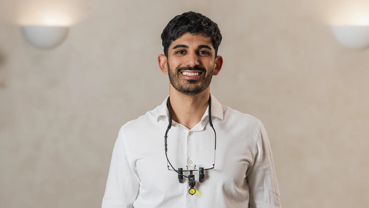 Portrait of Dr Matin Mirabediny in the Lucent Dental practice